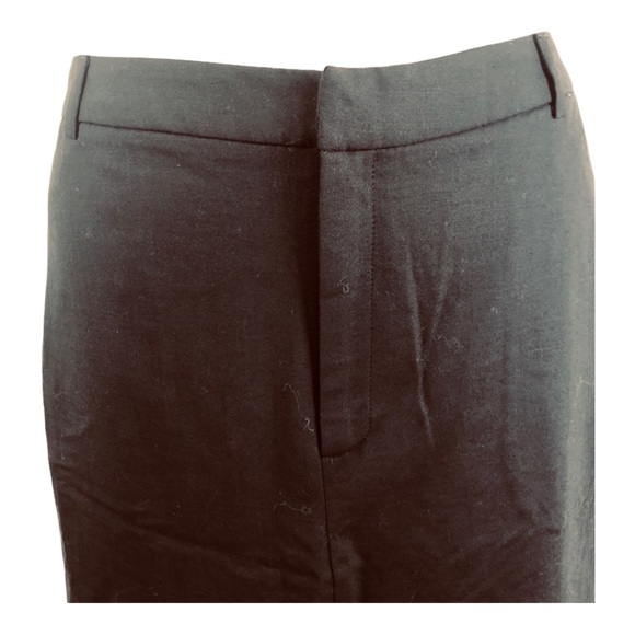 Banana Republic Skirt Straight Back Welt Pockets Black Lined Size 6 - Picture 7 of 7